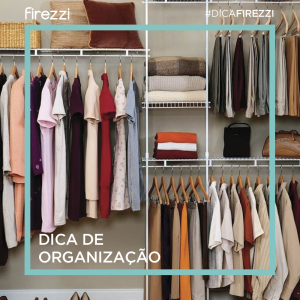 Dicas para deixar o guarda-roupa organizado