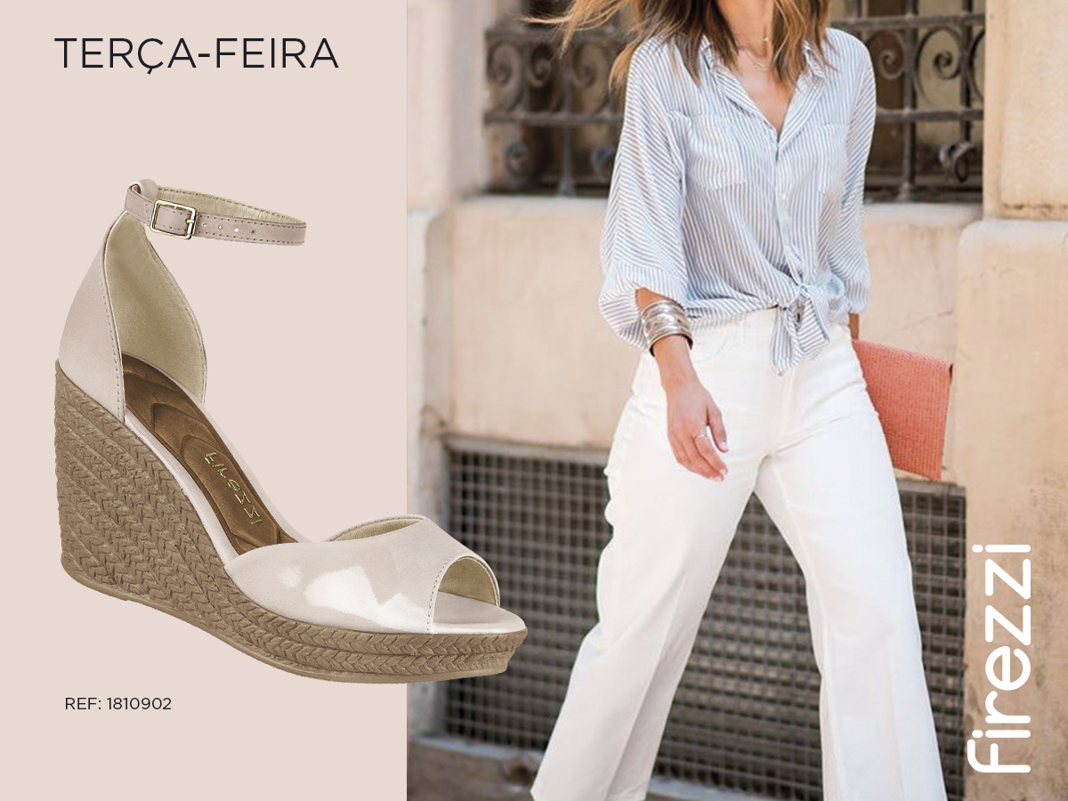 Terca feira sapato espadrille look